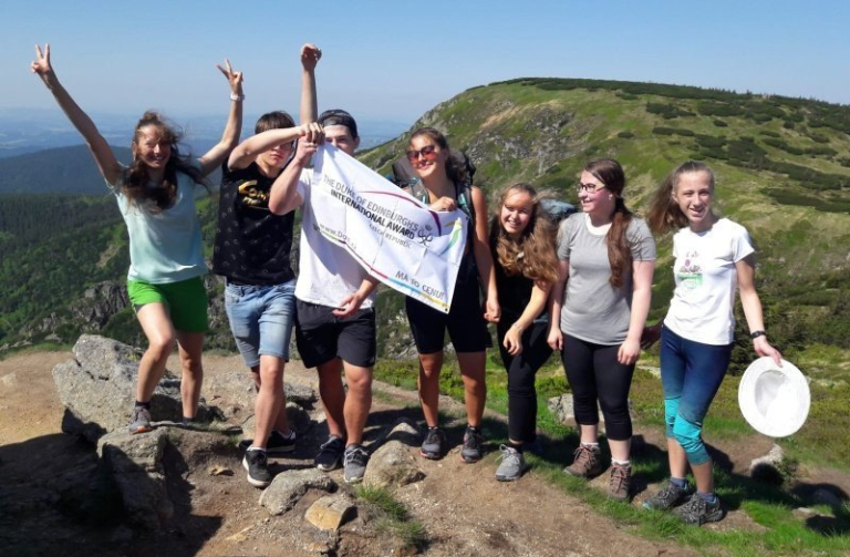 expedice DofE - studenti Gymnázia FX Šaldy Liberec